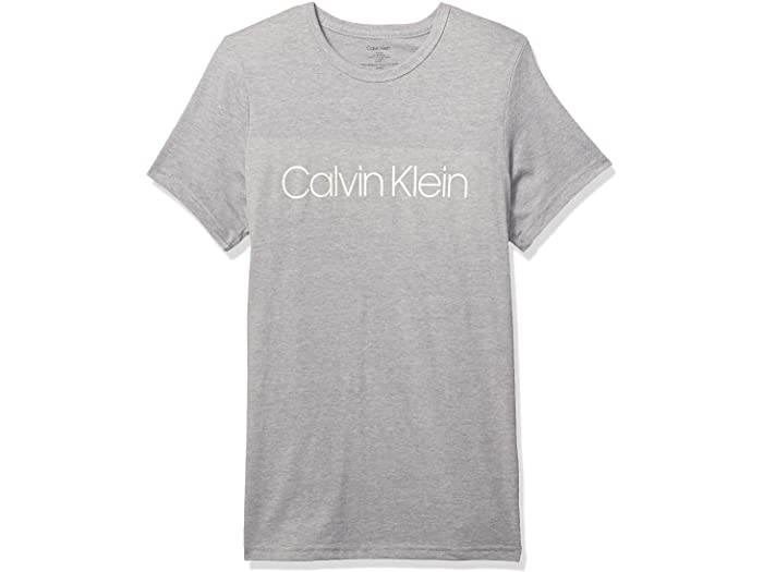 (取寄) カルバンクライン メンズ メンズ CK チル ラウンジ ロゴ T-シャツ Calvin Klein men Men's CK Chill Lounge Logo T-Shirt Wolf G